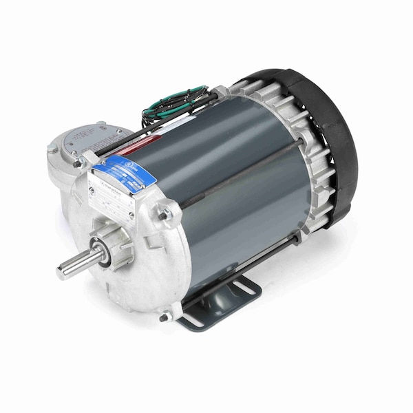 Leeson Explosion Proof Motor, 0.50 HP, 3 phase, 1800 RPM, 575 V, 56 Frame, EPFC G666 - main